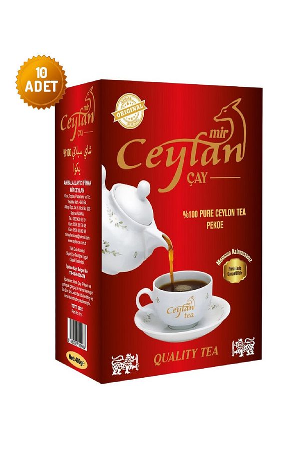 Çay 10x800 Gr Bardak  Ithal Seylan - 1