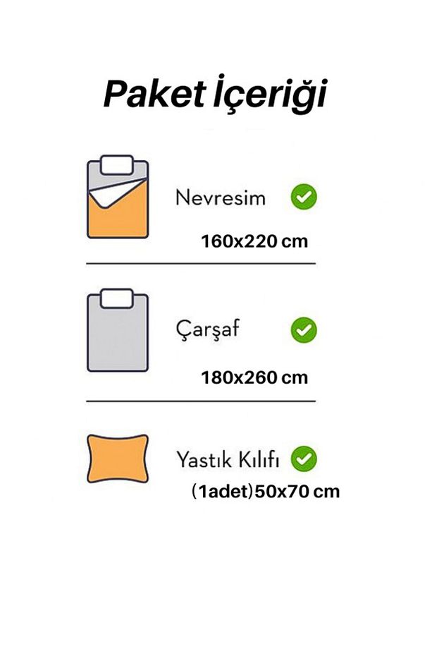 %100 Pamuk Tek Kişilik Ranforce Nevresim Seti - 3