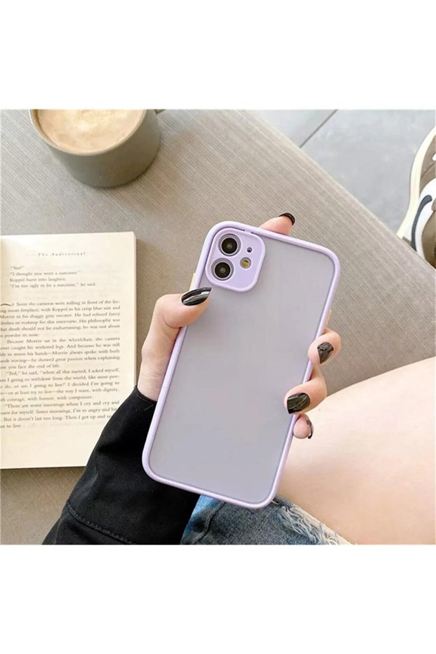 iPhone 11 Compatible Camera Protected Frosted Transparent Luxury Phone Case Mchzr