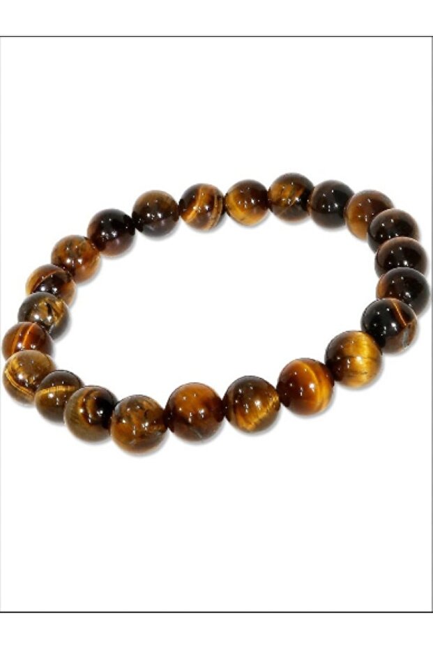 Natural Stone - Tiger Eye Bracelet - Courage - Self-Confidence - Strength - Happiness - Unisex