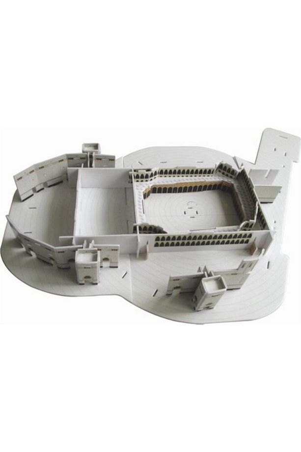 Mescidi Haram Kabe 3d Puzzle 3 Boyutlu Mekke Cami Maketi Yapma - 5