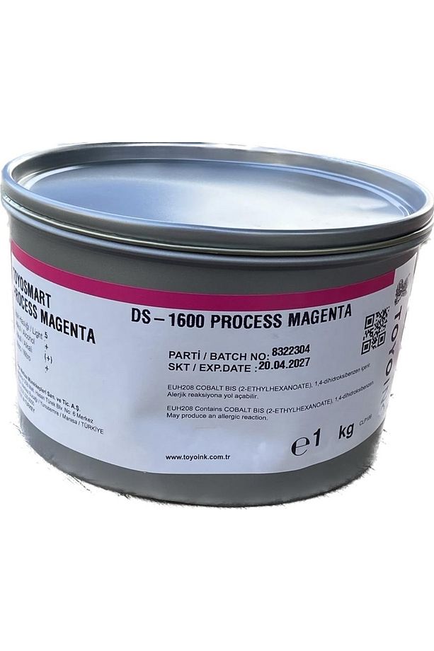 Toyoınk Matbaa Mürekkebi Ds-1600 Process Magenta (KIRMIZI) - 1