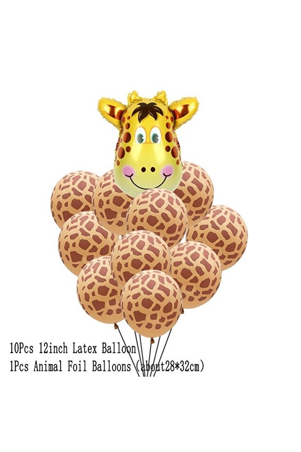 Mini Party Store Birthday Safari Balloon Set