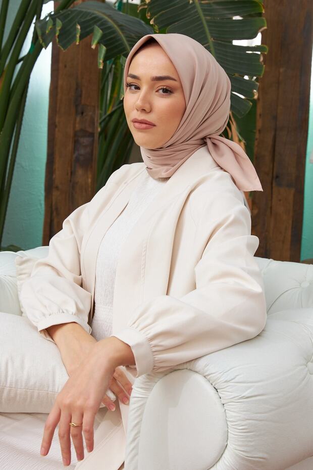 الصلبة اللون حك وشاح - 1