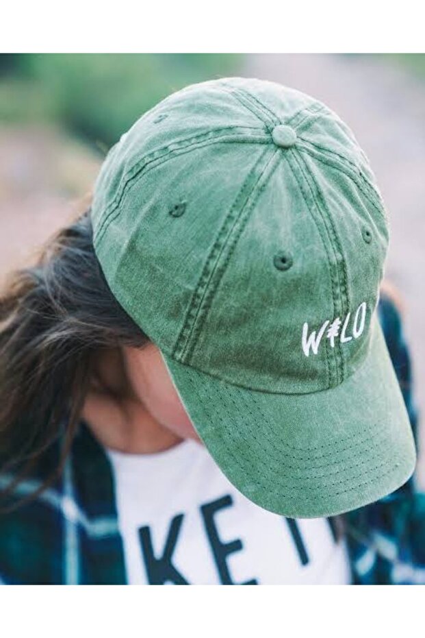 Wild Patterned Washed Baseball Cap - 2