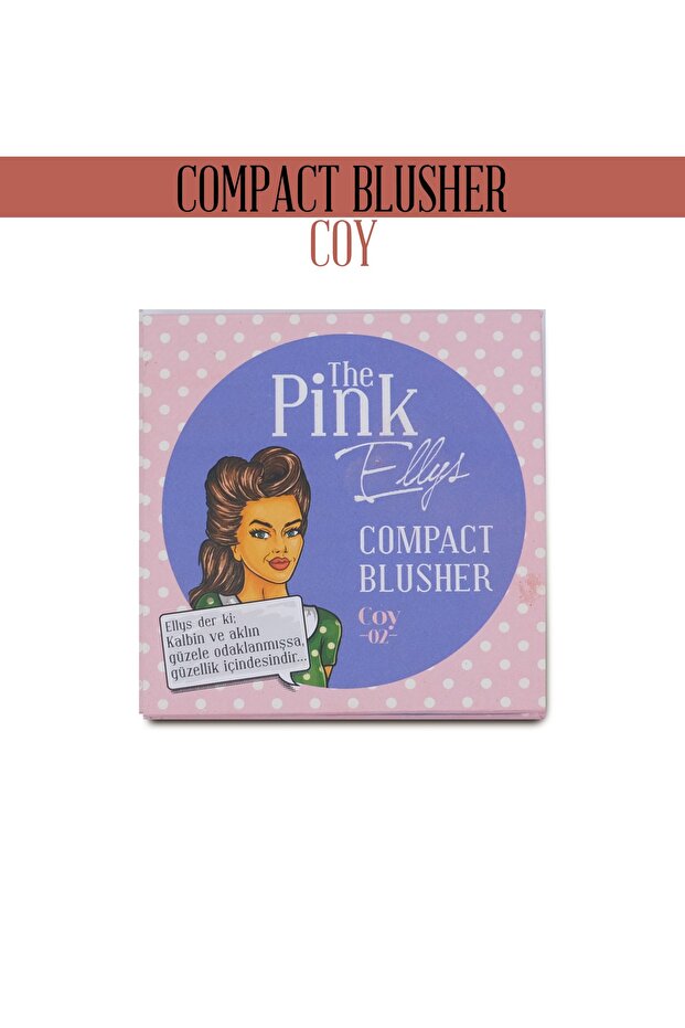 Compact Blusher Coy - 1