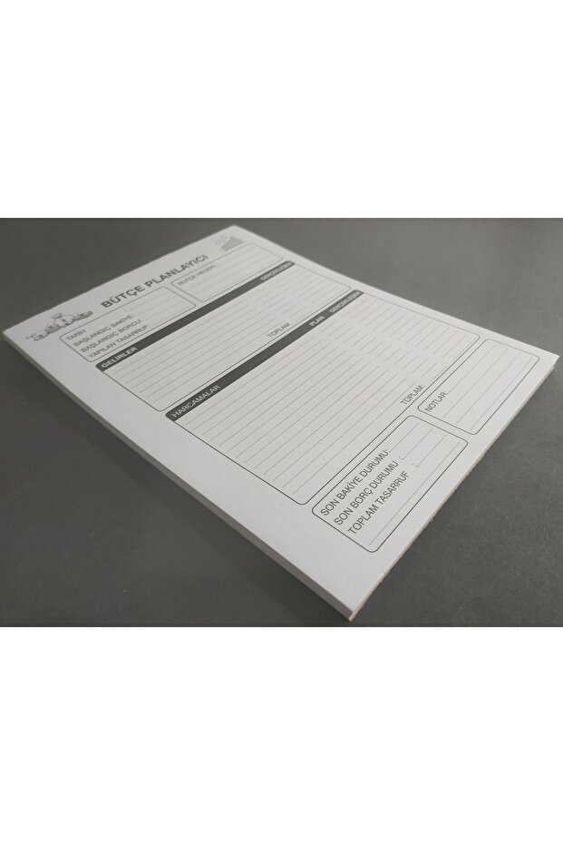 مخطط الميزانية A5 50 ورقة - 2