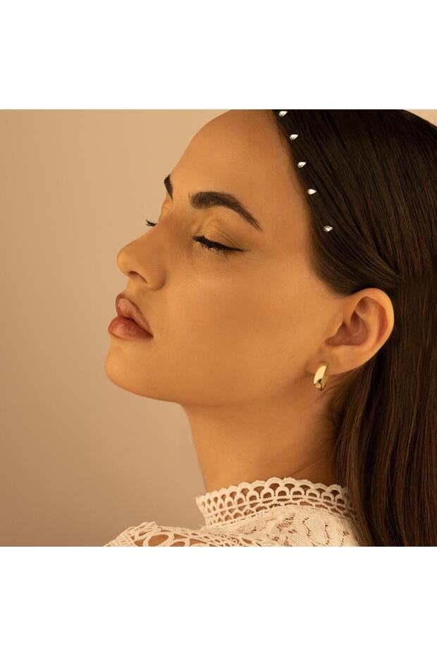 Kalın Daire Küpe - 3