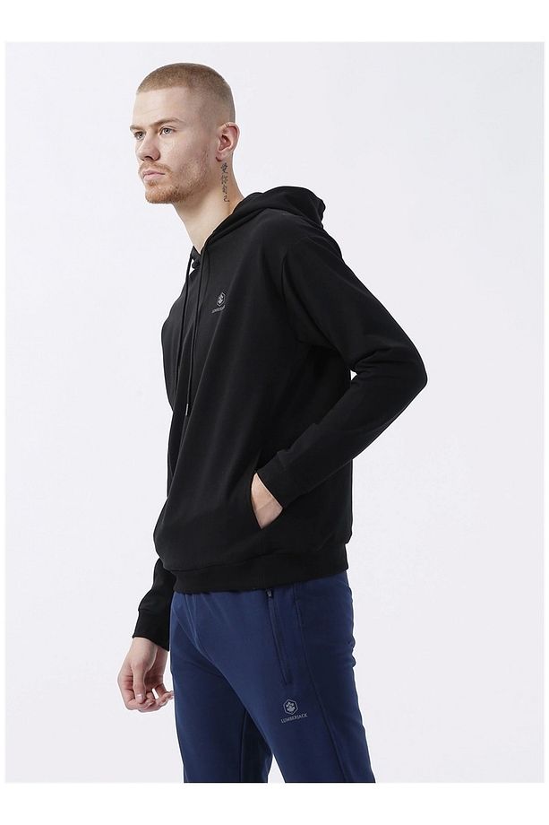 M-sn73 Basic Hoodie 3 Fx Siyah 101349642 - 3