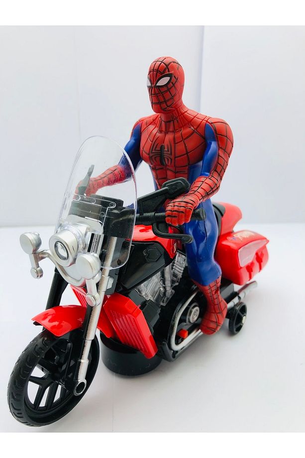 Örümcek Adam Spiderman Robot Işıklı Sesli Motor Oyuncak - 1