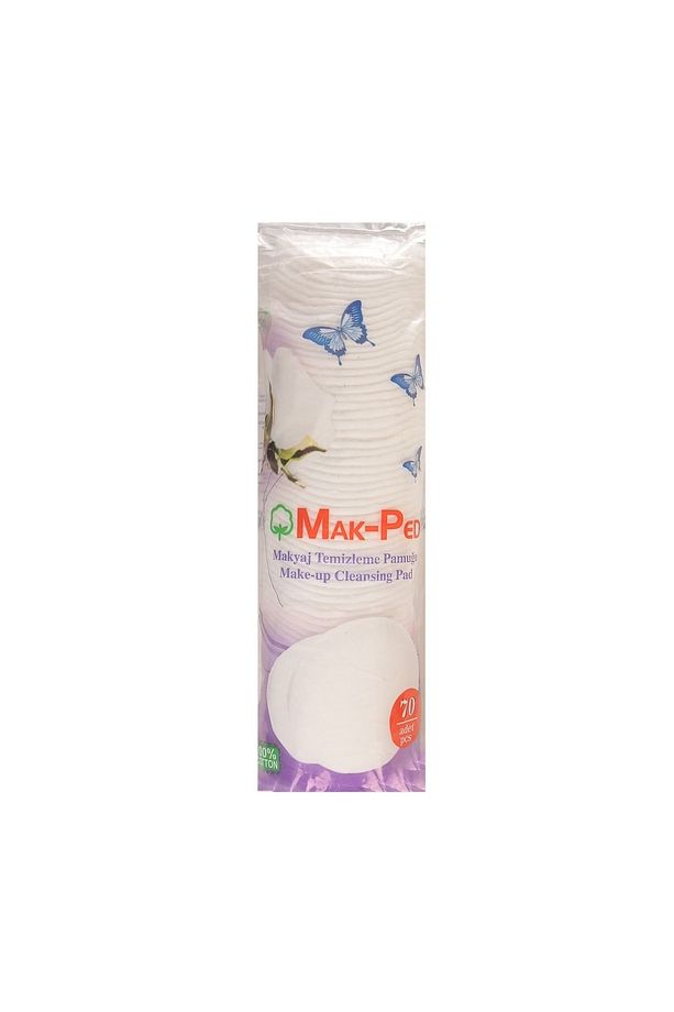 Mak-ped Makyaj Temizleme Pamuğu 70 Adet - 1