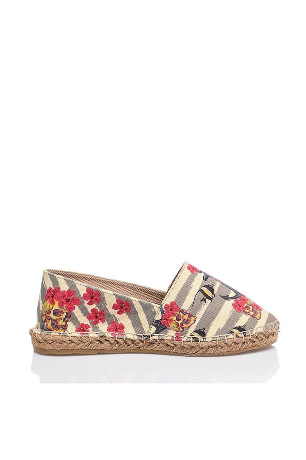 El Yapımı Hasır Taban Espadril - 2