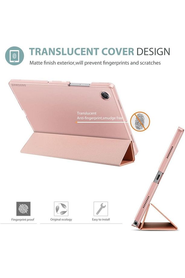 Samsung Galaxy Tab A7 Lite T220 T225 T227 Kılıf New Pu Deri Smart Standlı Case - 2