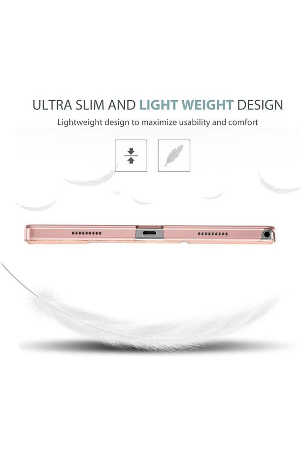 Samsung Galaxy Tab A7 Lite T220 T225 T227 Kılıf New Pu Deri Smart Standlı Case - 3