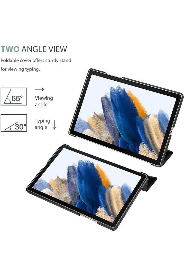 Samsung Galaxy Tab A7 Lite T220 T225 T227 Kılıf New Pu Deri Smart Standlı Case - 7