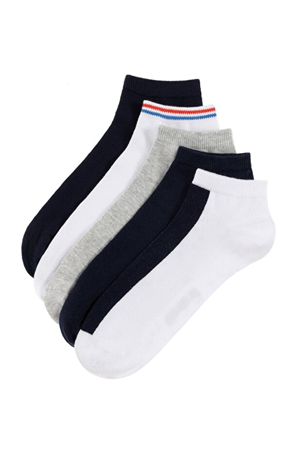 Navy Blue Men's Socks A081Sz013.P02.Novce