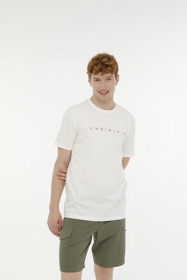 Ml Mesus Urbng2022 3fx Ekru Erkek Kısa Kol T-shirt - 1