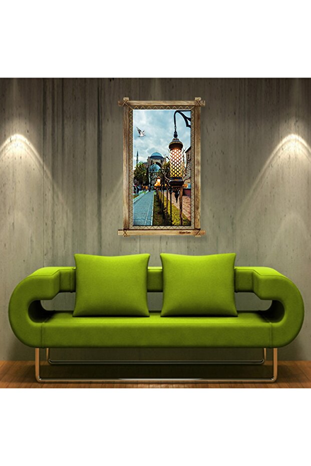 DB İstanbul Modern Kanvas Rustik Tablo - 2