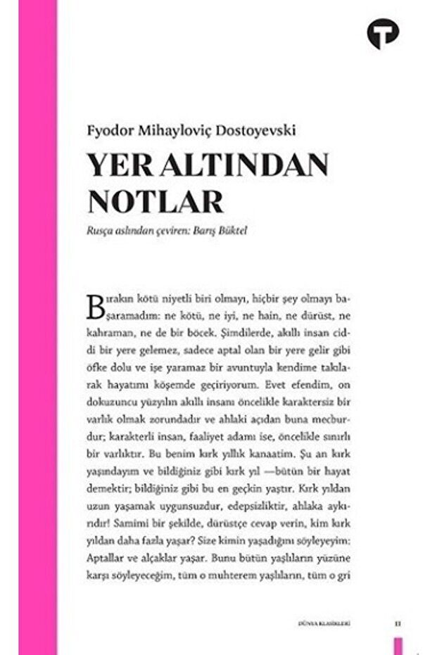 Yer Altından Notlar