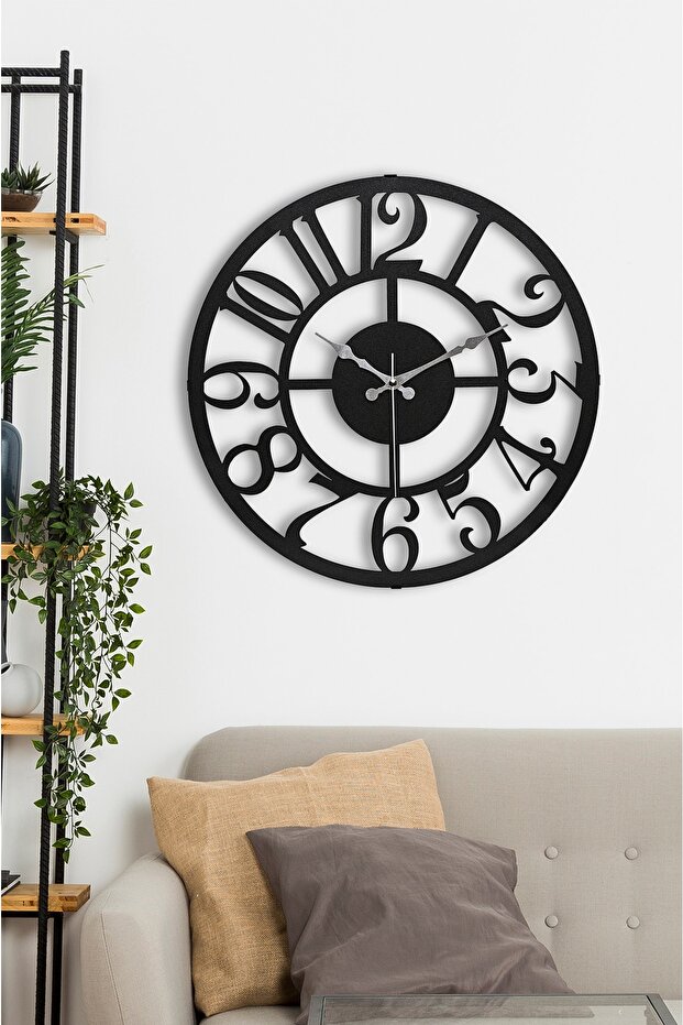 41 Cm Metal Material Running Seconds Silent Mechanism Decorative Wall Clock