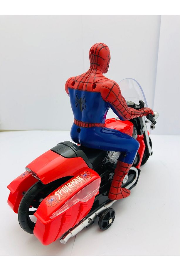 Örümcek Adam Spiderman Robot Işıklı Sesli Motor Oyuncak - 5