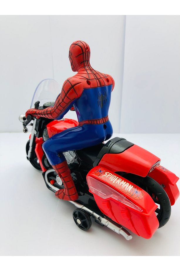 Örümcek Adam Spiderman Robot Işıklı Sesli Motor Oyuncak - 6