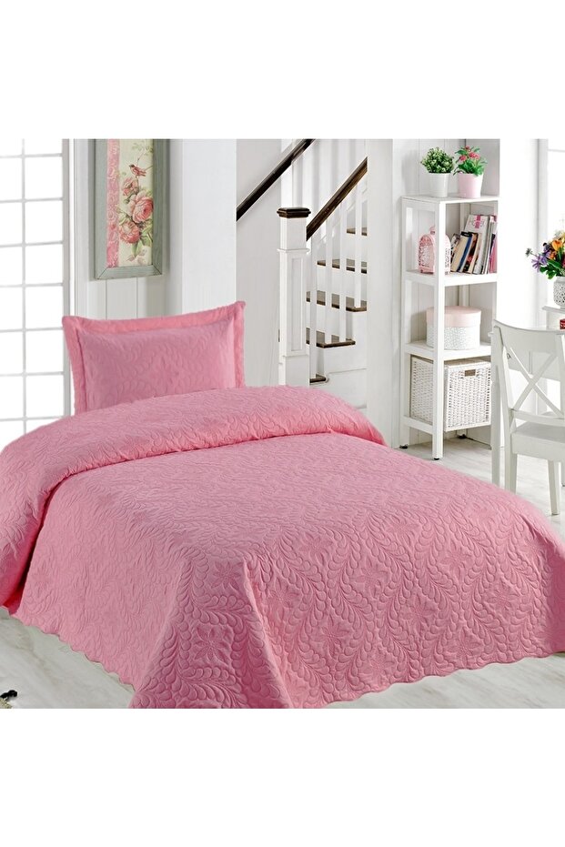 Ivy Rose Tek Kişilik Microfiber Kapitone Yatak Örtüsü - 1