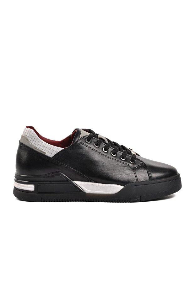 152-17369 Black-white Men's Casual Shoes