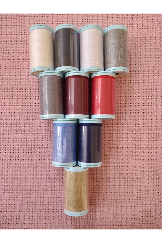 Boxed Sewing Thread Set 10 Colors Most Used