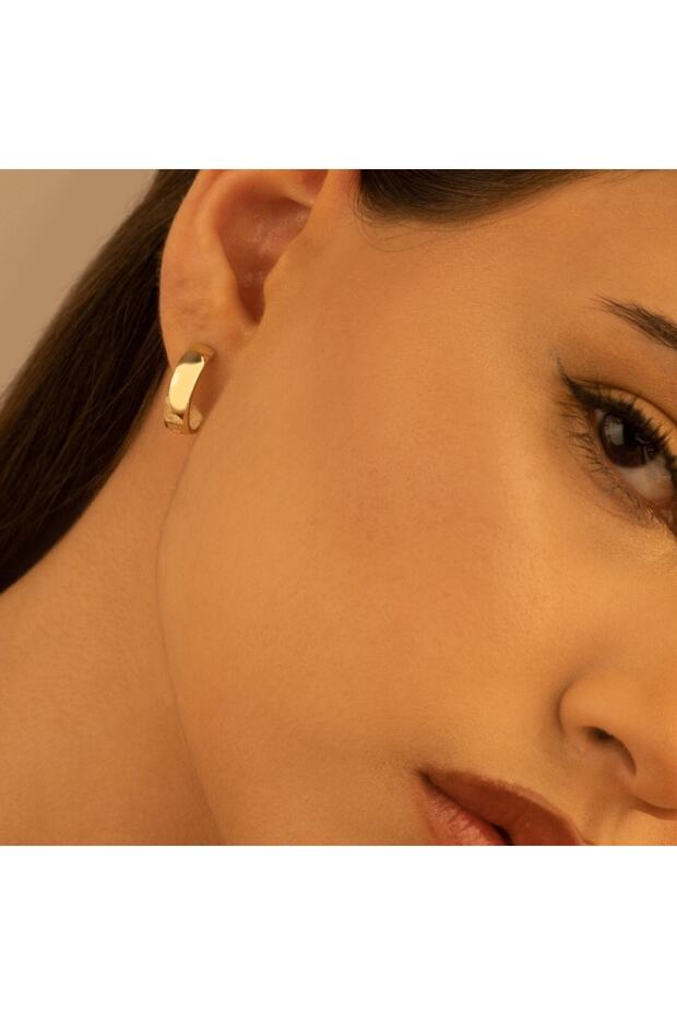 Kalın Daire Küpe - 1