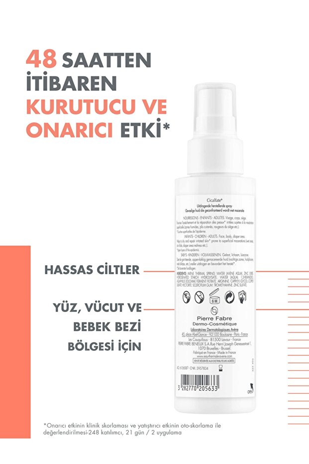 Avene Cicalfate+ Repair Spray 100 Ml - 3