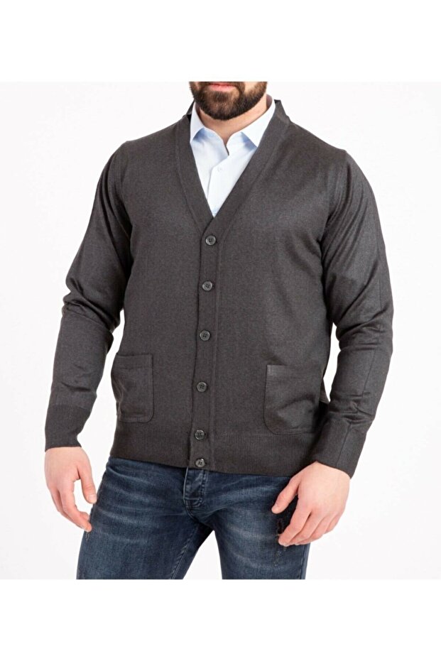 Men's Wool Knitwear Knitted Dad Cardigan