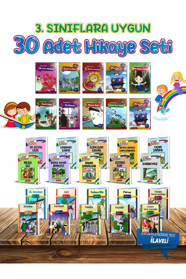 A Set of 30 Stories That Make Reading Enjoyable for Grades 3