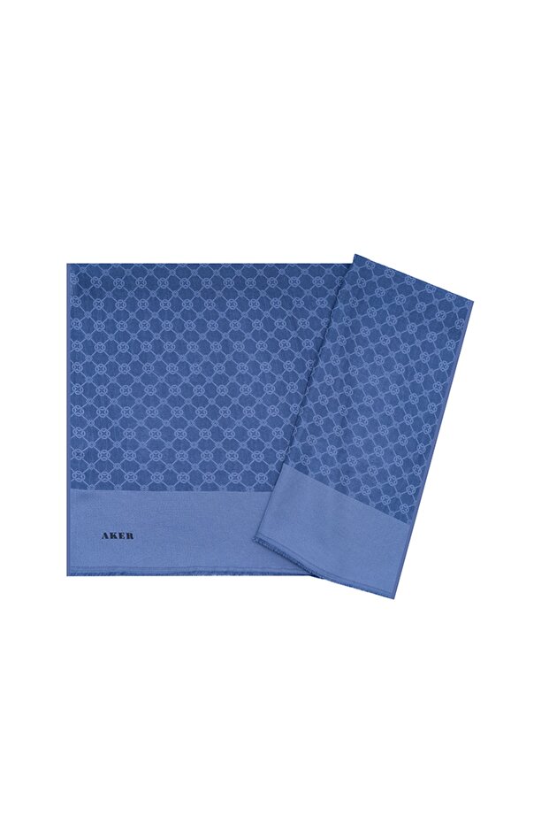 75x190 Cm 1090100 Elegance Monogram Şal - 1