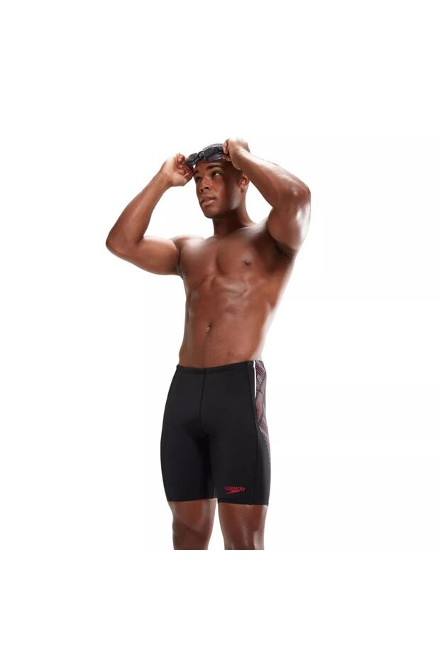 Tech Panel Jammer Erkek Yüzücü Mayosu - 2