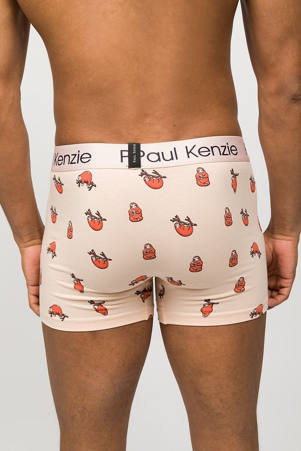 Desenli Erkek Boxer - Couple Collection Lazy - 5