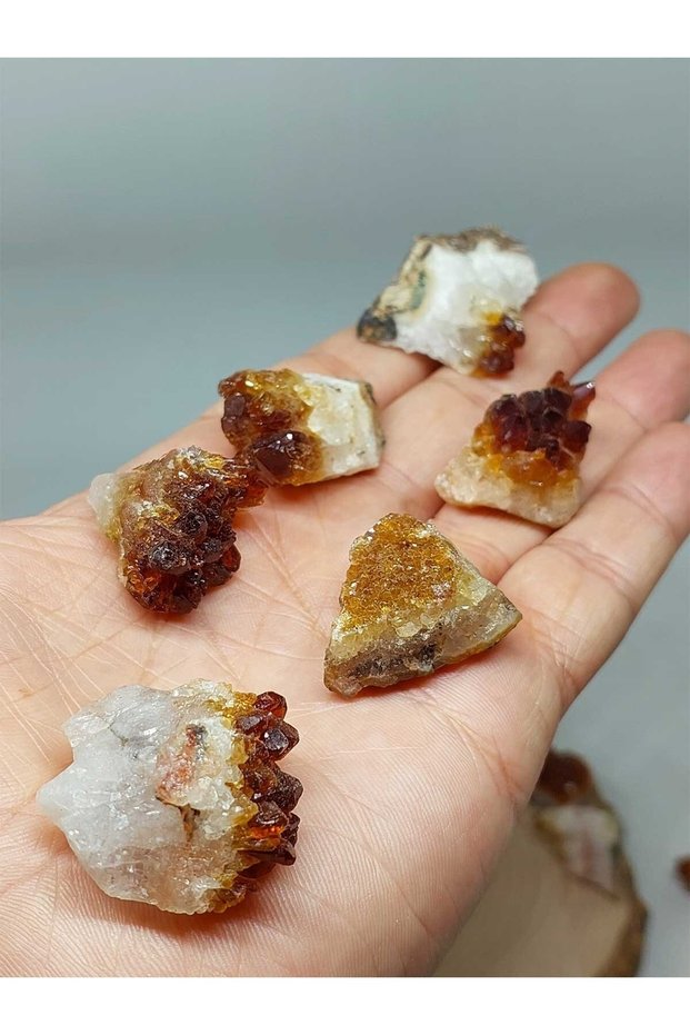 Citrine Stone Mass Raw Piece (10-19 Gram Range)