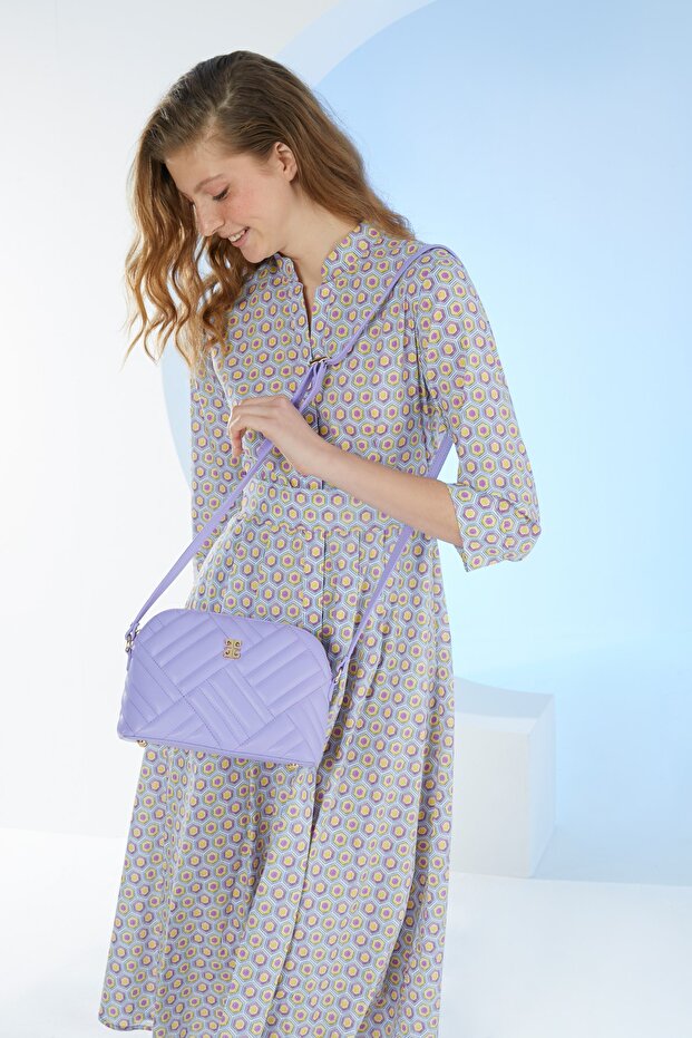 Lavender Women's Shoulder Bag 05PO22K1619