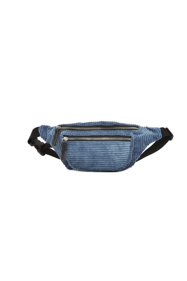 Waist Bag Shoulder Bag Velvet Waist Bag Shoulder And Waist Bag Pocket Bag Double Compartment Waist Bag
