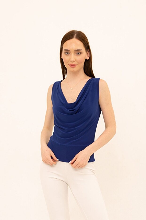 Sax Degaje Yaka Bluz - 6