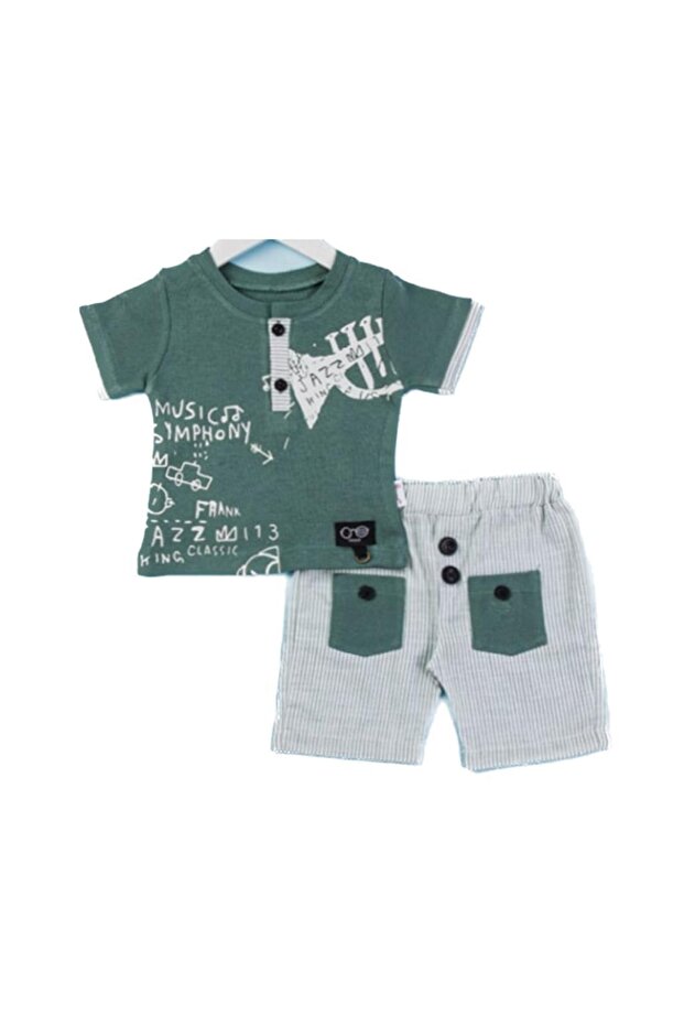 Boy's Music Symphony Shorts 2 Piece Set