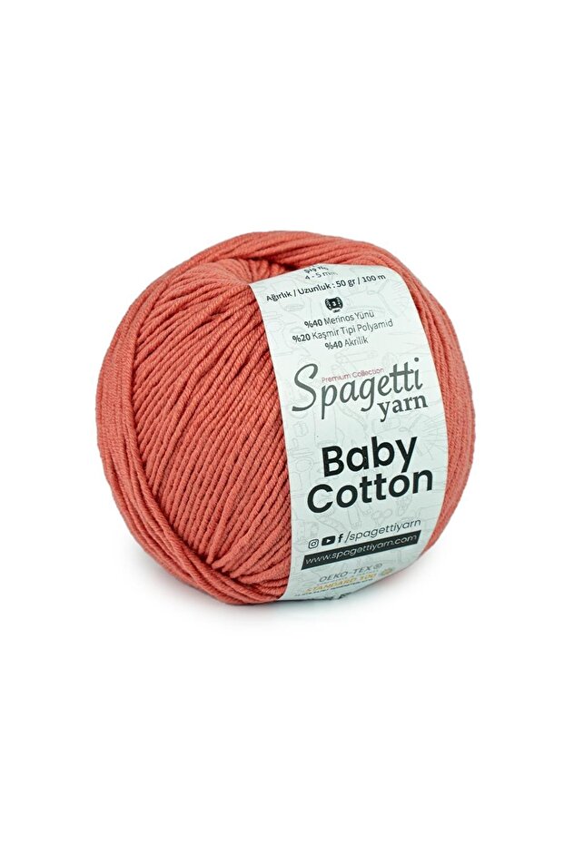 Baby Cotton Coral Hand Knitting Thread