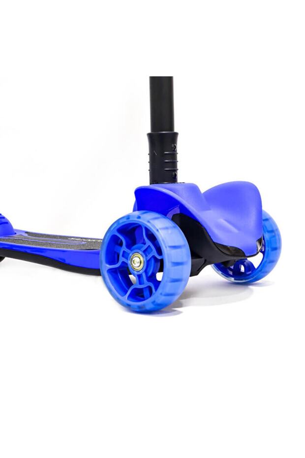 Flash Işıklı Scooter Mavi - 2