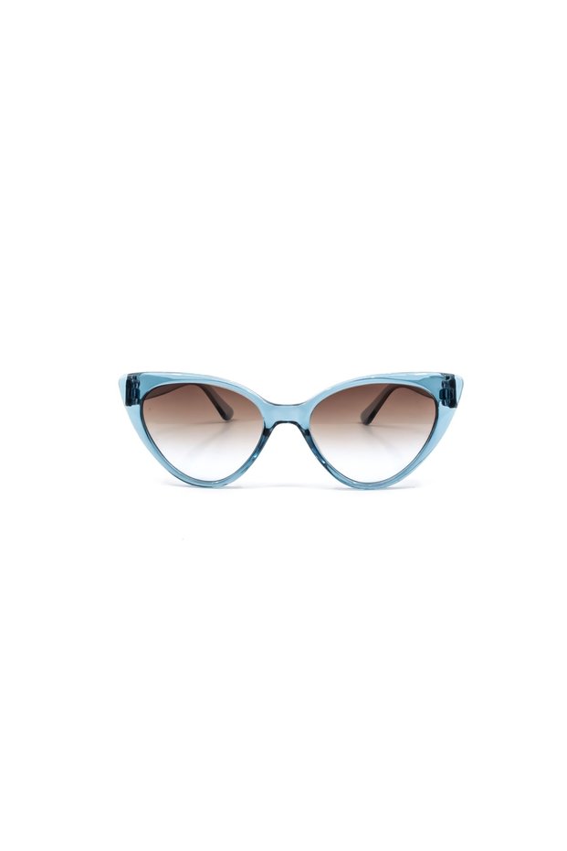22244 Model UV Protection Transparent Women's Sunglasses