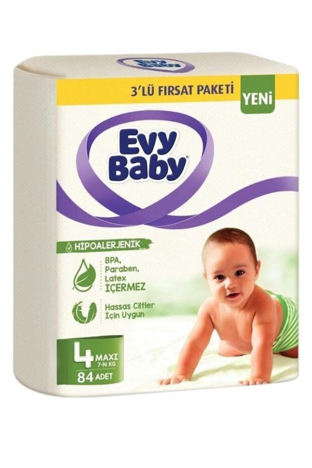 Baby Diapers Maxi 4 Size 7-14 Kg 84 Pieces