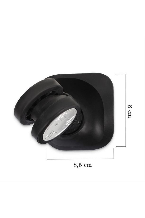 Valiz Tekerleği Çift Teker 01 4 Adet Gri - 6