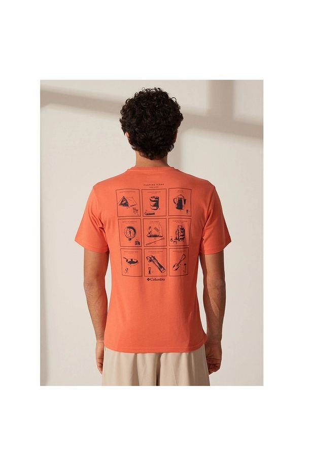 Cs0307 Csc M Campsite Icons Ss Tee Erkek T-shirt - 3