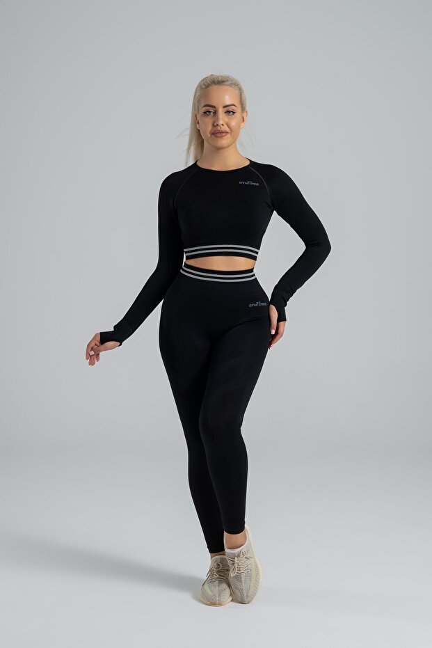 Push-up Detailed Recovery Hoop Leggings