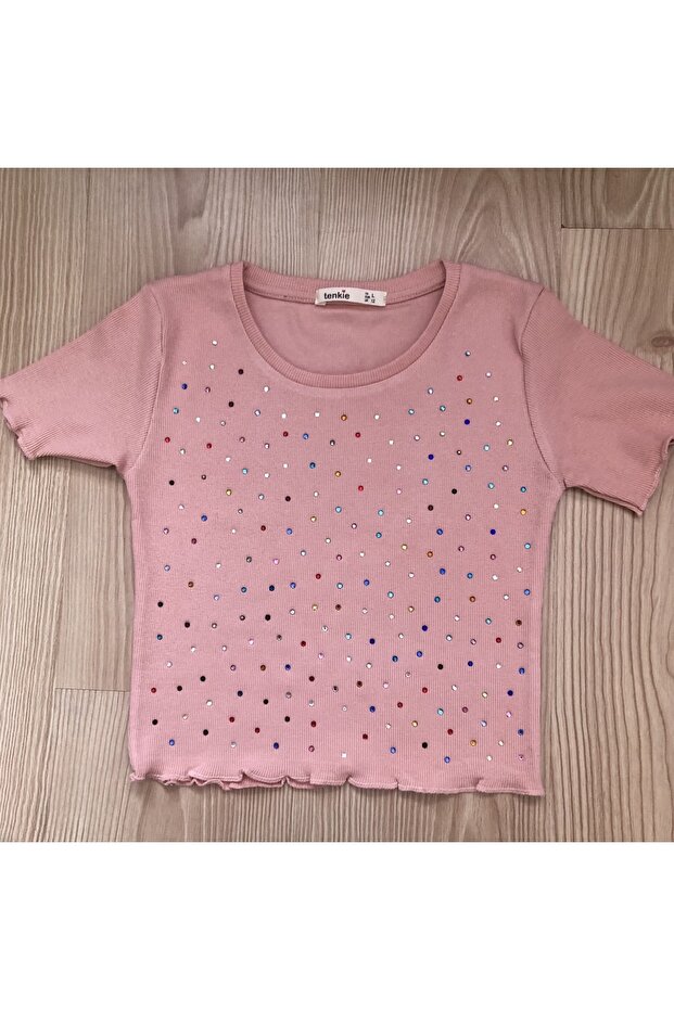 Taş Işlemeli Bluz - 1