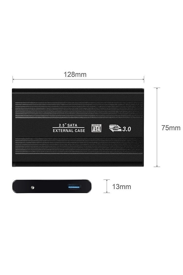 2.5 Hdd Kutusu Usb 3.0 Hardisk Kutusu Metal Gövde Harici Kutu Ssd Kutusu Desteği Windows Mac Için - 5